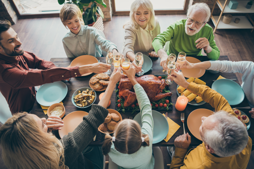 Thanksgiving toast