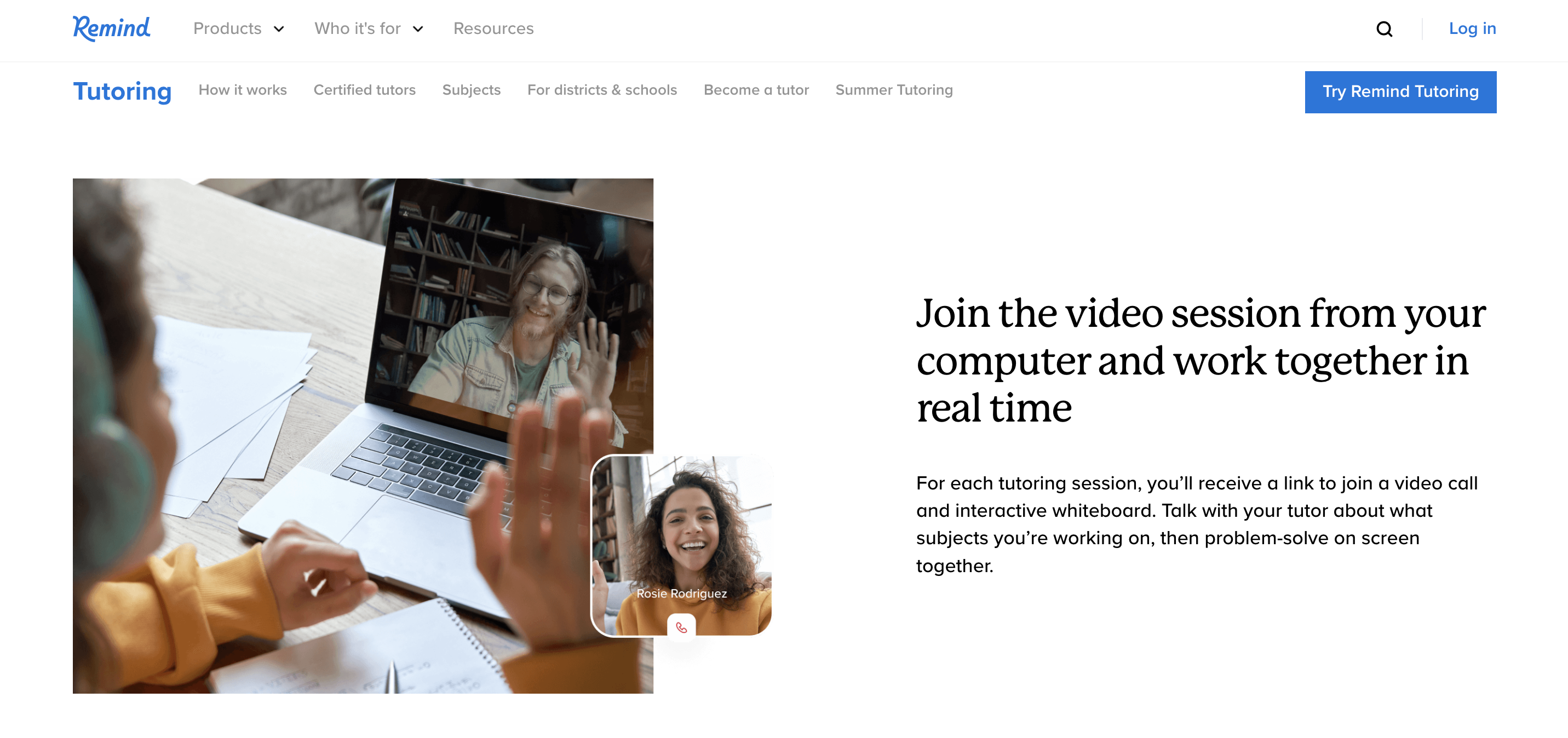 Remind Tutoring2